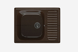 MAXSTONE Мойка глянцевая MS-6 (лео) 640*490*215